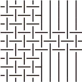 空羽（あきは）織りイラスト