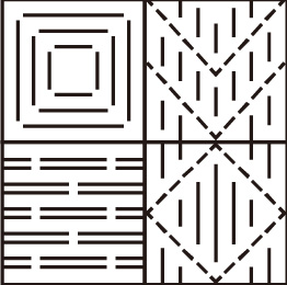 変わり織りイラスト