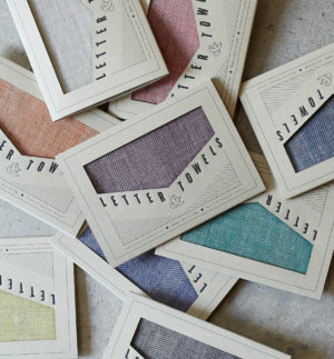 水布人舎　LETTER＆TOWELS