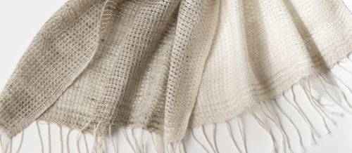 茶色マフラー商品アップ