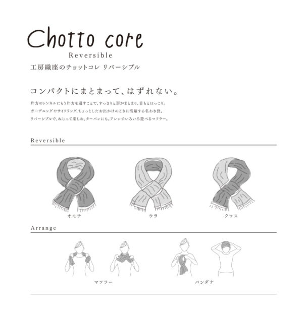 工房織座チョットコレシリーズ巻き方案内